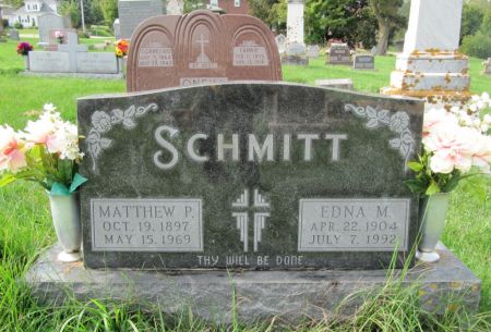 SCHMITT, EDNA M. - Dubuque County, Iowa | EDNA M. SCHMITT 