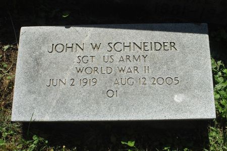 SCHNEIDER, JOHN W. - Dubuque County, Iowa | JOHN W. SCHNEIDER 
