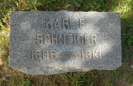 SCHNEIDER, KARL E. - Dubuque County, Iowa | KARL E. SCHNEIDER 