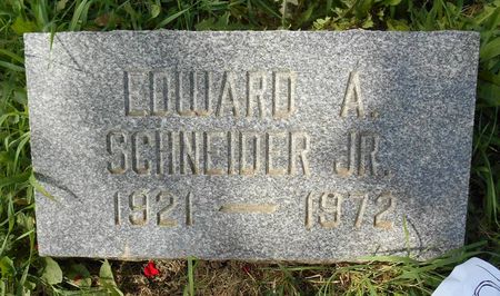 SCHNEIDER JR., EDWARD A. - Dubuque County, Iowa | EDWARD A. SCHNEIDER JR. 