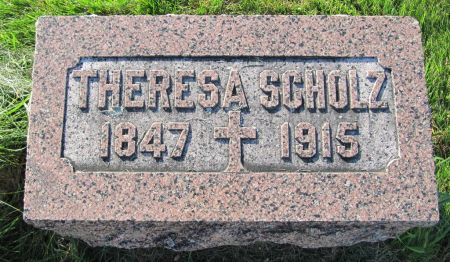 SCHOLZ, THERESA - Dubuque County, Iowa | THERESA SCHOLZ 