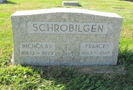 SCHROBILGEN, FRANCES - Dubuque County, Iowa | FRANCES SCHROBILGEN 