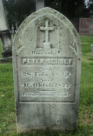 SCHULT, PETER - Dubuque County, Iowa | PETER SCHULT 