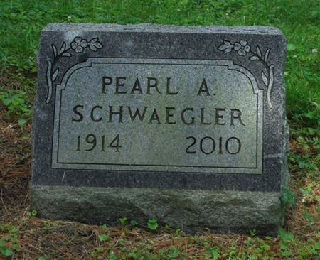 SCHWAEGLER, PEARL A. - Dubuque County, Iowa | PEARL A. SCHWAEGLER 