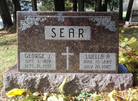 SEAR, LUELLA A. - Dubuque County, Iowa | LUELLA A. SEAR 