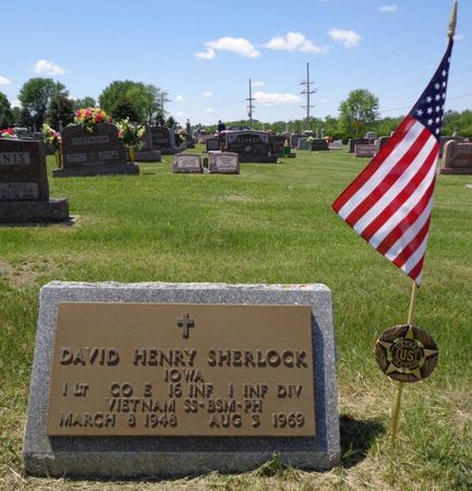 SHERLOCK, DAVID HENRY - Dubuque County, Iowa | DAVID HENRY SHERLOCK 