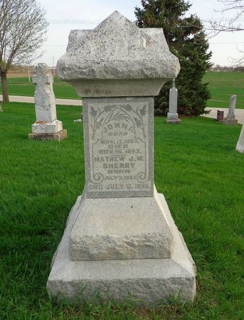 SHERRY, MATHEW J. M. - Dubuque County, Iowa | MATHEW J. M. SHERRY 