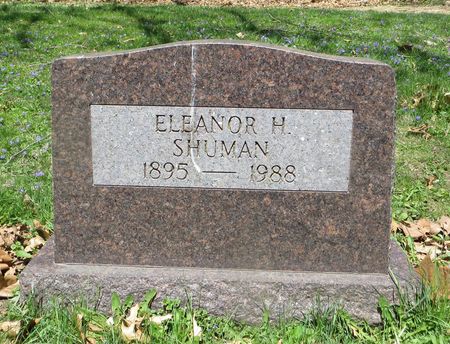 SHUMAN, ELEANOR H. - Dubuque County, Iowa | ELEANOR H. SHUMAN 