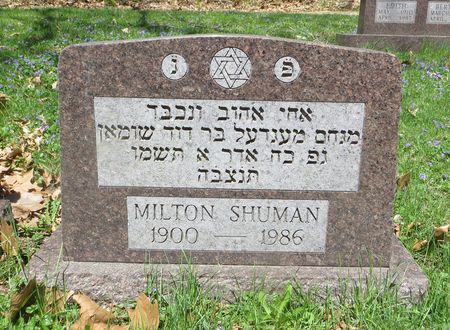 SHUMAN, MILTON - Dubuque County, Iowa | MILTON SHUMAN 