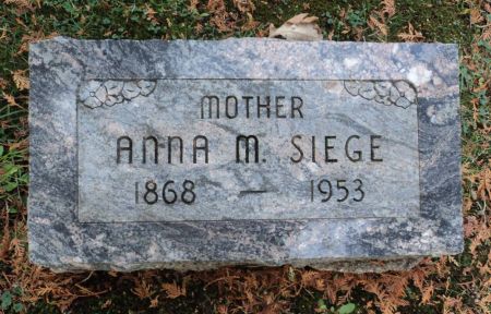 SIEGE, ANNA M. - Dubuque County, Iowa | ANNA M. SIEGE 