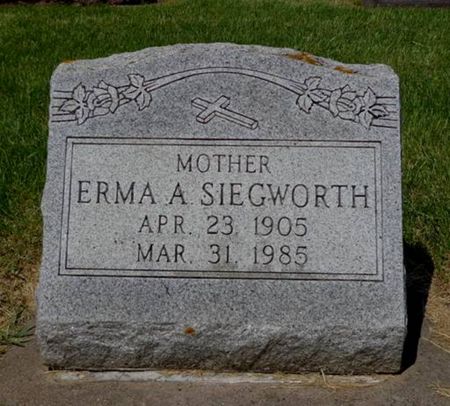 SIEGWORTH, ERMA A. - Dubuque County, Iowa | ERMA A. SIEGWORTH 