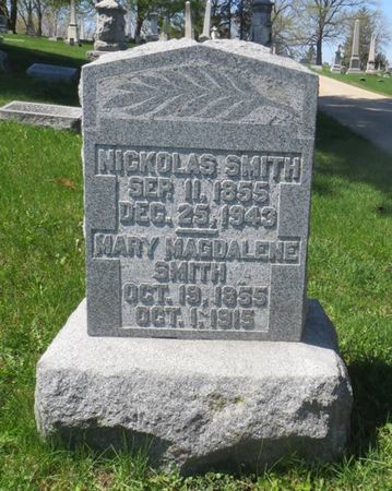 SMITH, MARY MAGDALENE - Dubuque County, Iowa | MARY MAGDALENE SMITH 