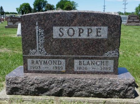 SMITH SOPPE, BLANCHE M. - Dubuque County, Iowa | BLANCHE M. SMITH SOPPE 