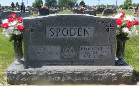 KREMER SPODEN, FLORENCE M. - Dubuque County, Iowa | FLORENCE M. KREMER SPODEN 
