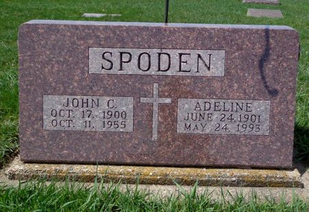 SPODEN, ADELINE ANN - Dubuque County, Iowa | ADELINE ANN SPODEN 