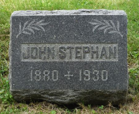 STEPHAN, JOHN - Dubuque County, Iowa | JOHN STEPHAN 