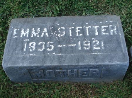 STETTER, EMMA - Dubuque County, Iowa | EMMA STETTER 