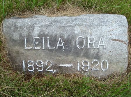 STRANE, LEILA ORA - Dubuque County, Iowa | LEILA ORA STRANE 