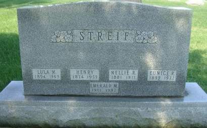 STREIF, EMERALD M. - Dubuque County, Iowa | EMERALD M. STREIF 