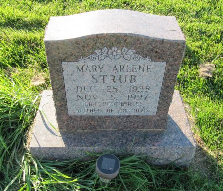 STRUB, MARY ARLENE - Dubuque County, Iowa | MARY ARLENE STRUB 