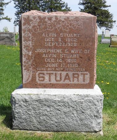 GLEW STUART, JOSEPHENE S. - Dubuque County, Iowa | JOSEPHENE S. GLEW STUART 