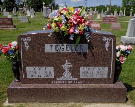 TEGELER, VERLA SUE - Dubuque County, Iowa | VERLA SUE TEGELER 