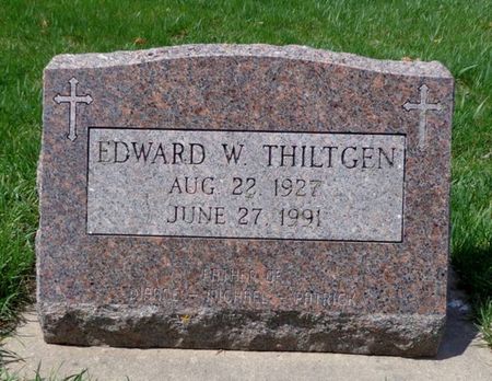 THILTGEN, EDWARD W. - Dubuque County, Iowa | EDWARD W. THILTGEN 