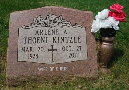 MCINTYRE THOENI-KINTZLE, ARLENE A. - Dubuque County, Iowa | ARLENE A. MCINTYRE THOENI-KINTZLE 
