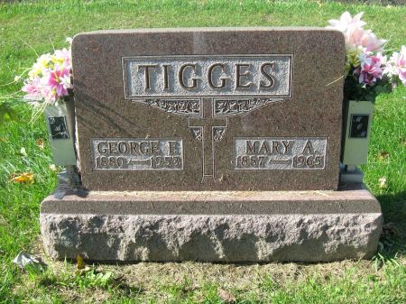 TIGGES, MARY A. - Dubuque County, Iowa | MARY A. TIGGES 