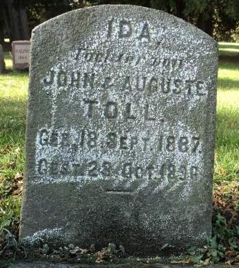 TOLL., IDA - Dubuque County, Iowa | IDA TOLL. 