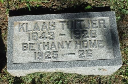 TUITJER, KLAAS - Dubuque County, Iowa | KLAAS TUITJER 