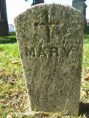 UNKNOWN, MARY - Dubuque County, Iowa | MARY UNKNOWN 