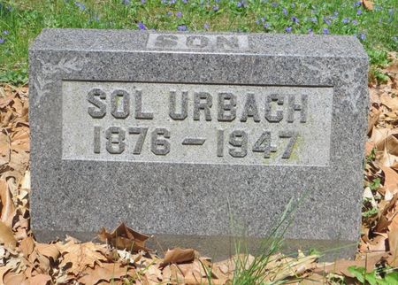 URBACH, SOL - Dubuque County, Iowa | SOL URBACH 