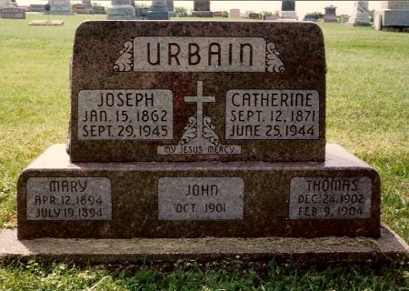 MCDERMOTT URBAIN, CATHERINE ANN - Dubuque County, Iowa | CATHERINE ANN MCDERMOTT URBAIN 