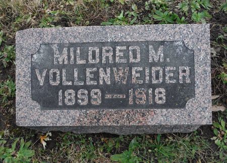 VOLLENWEIDER, MILDRED M. - Dubuque County, Iowa | MILDRED M. VOLLENWEIDER 
