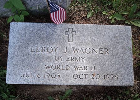WAGNER, LEROY J. - Dubuque County, Iowa | LEROY J. WAGNER 