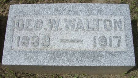 WALTON, GEORGE W. - Dubuque County, Iowa | GEORGE W. WALTON 