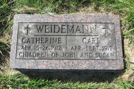 WEIDEMANN, CATHERINE - Dubuque County, Iowa | CATHERINE WEIDEMANN 