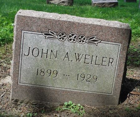 WEILER, JOHN ANTHONY - Dubuque County, Iowa | JOHN ANTHONY WEILER 