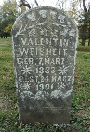 WEISHEIT, VALENTIN - Dubuque County, Iowa | VALENTIN WEISHEIT 