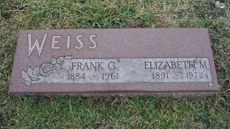 WEISS, FRANK  G. - Dubuque County, Iowa | FRANK  G. WEISS 