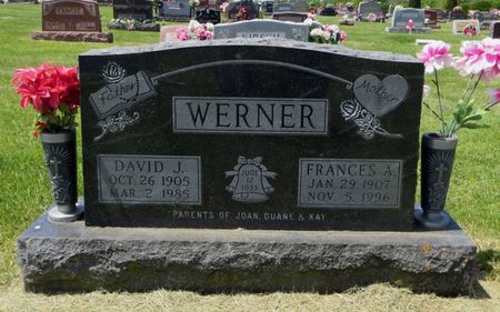 WERNER, FRANCES A. - Dubuque County, Iowa | FRANCES A. WERNER 