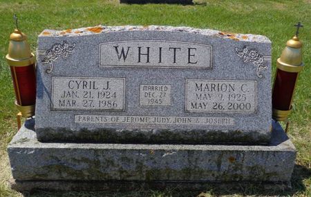 WHITE, MARION C. - Dubuque County, Iowa | MARION C. WHITE 