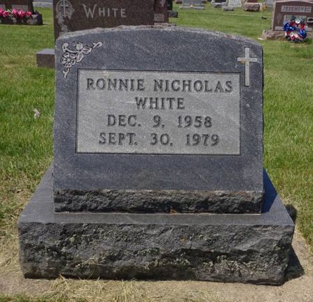 WHITE, RONNIE NICHOLAS - Dubuque County, Iowa | RONNIE NICHOLAS WHITE 