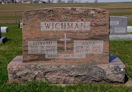 WICHMAN, EDWARD - Dubuque County, Iowa | EDWARD WICHMAN 