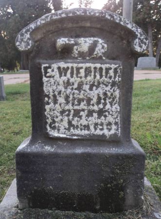 WIEDMER, EMMA - Dubuque County, Iowa | EMMA WIEDMER 