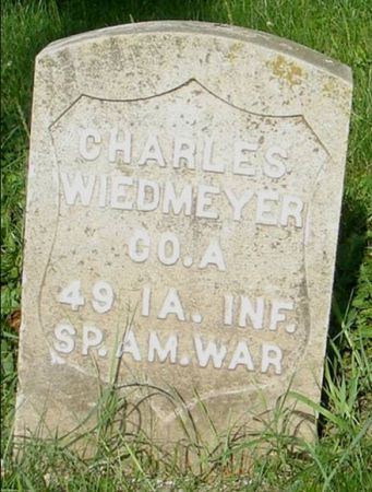 WIEDMEYER, CHARLES - Dubuque County, Iowa | CHARLES WIEDMEYER 