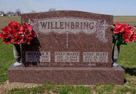 WILLENBRING, DONALD F. - Dubuque County, Iowa | DONALD F. WILLENBRING 