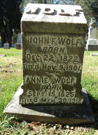 WOLF, ANNIE - Dubuque County, Iowa | ANNIE WOLF 