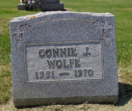 WOLFE, CONNIE J. - Dubuque County, Iowa | CONNIE J. WOLFE 